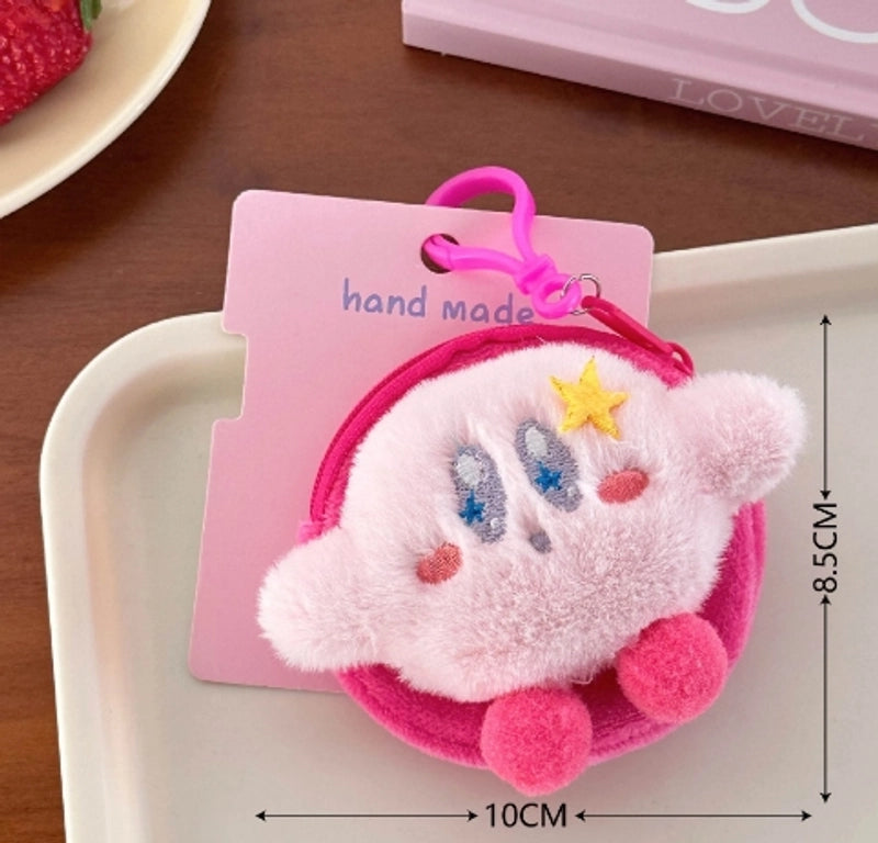Unisex Animal Capybara Plush Side Zipper Coin Purses