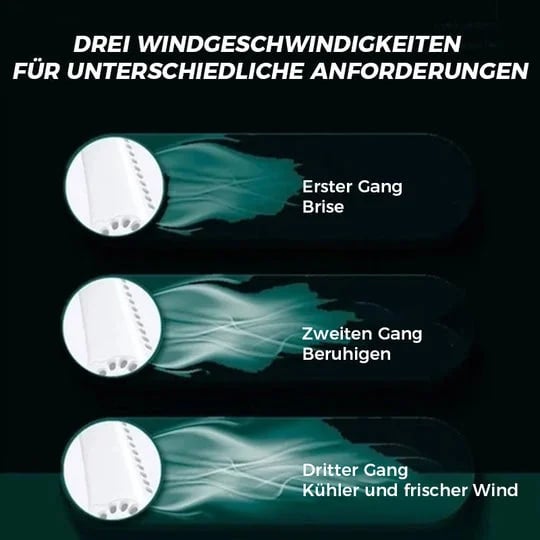 🎁Sommeraktion 49 % Rabatt - 2023 Neuer Tragbarer Nackenventilator