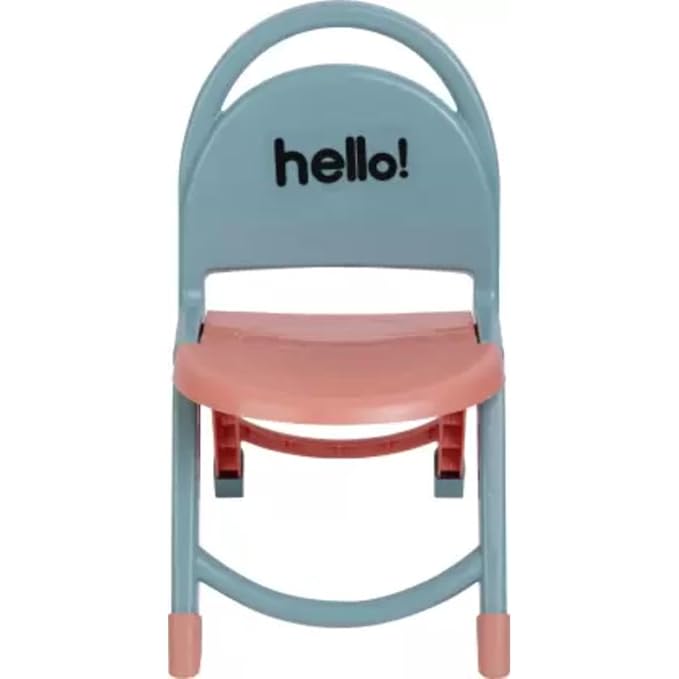 Foldable Kids Plastic Chair. Back Support Strong and Durable Plastic Chair