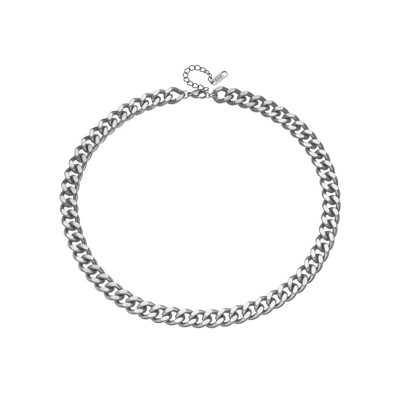 Fashion Women Chain Titanium Steel Electroplating Jewelry Sets