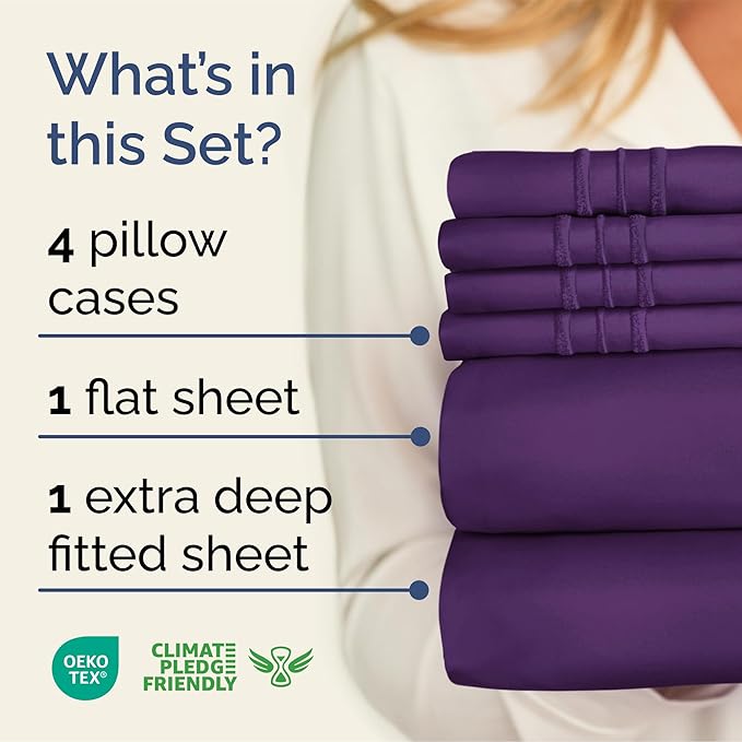 Extra Deep Queen Sheet Set