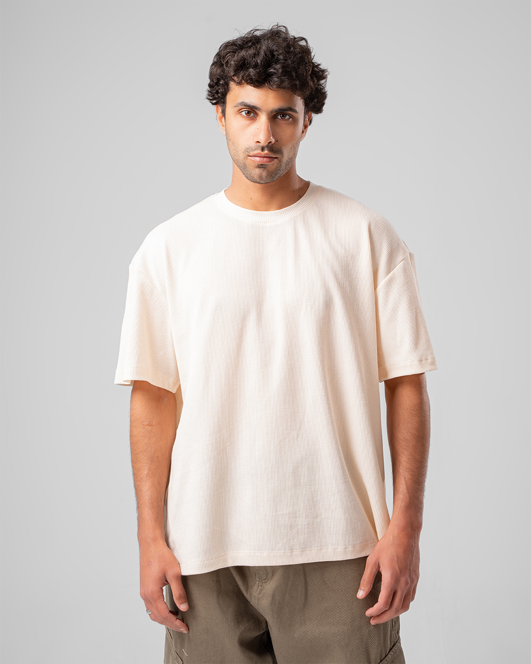 Men Jacquard T-shirt HalfSleeve