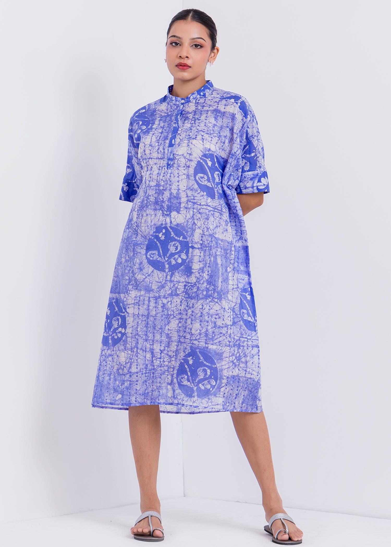 Batik Kaftan Dress