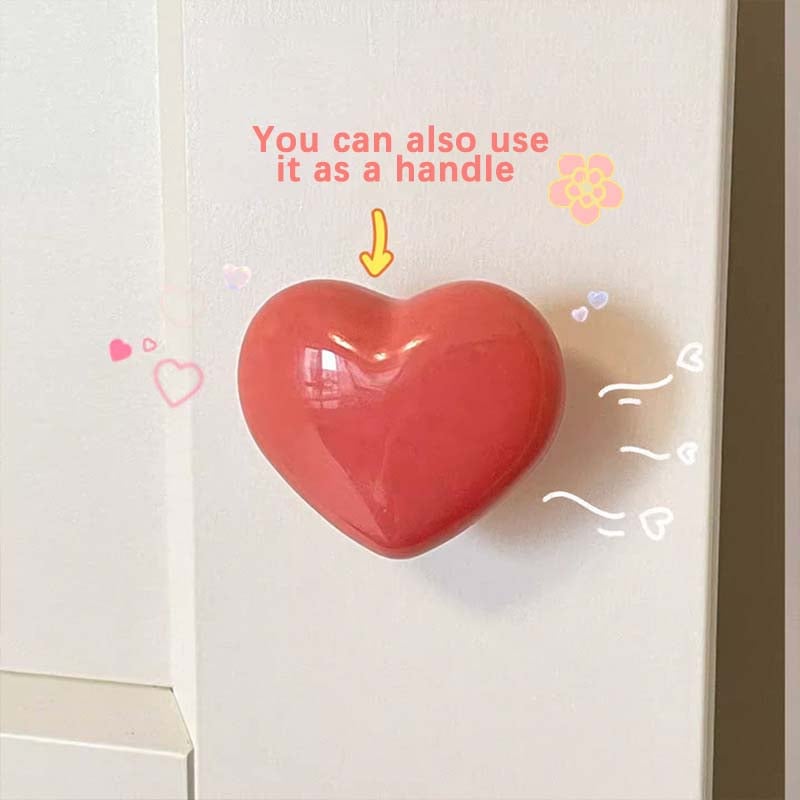 Love-Filled Toilet Flush Button