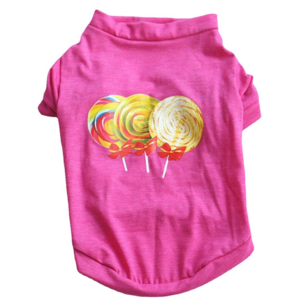 Summer Clothes Dog T-Shirt