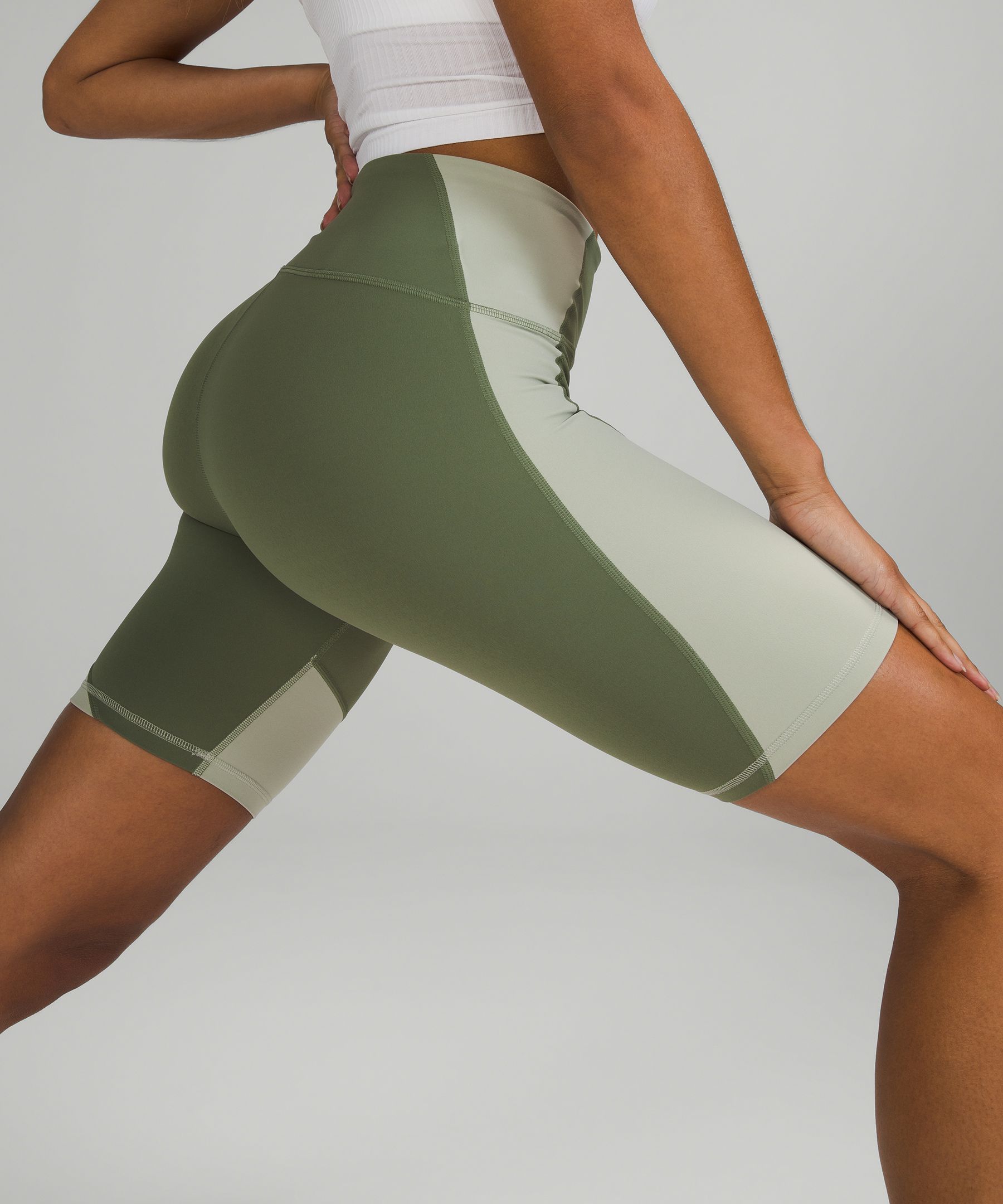 lululemon Nulu Colour Block High-Rise Short 8