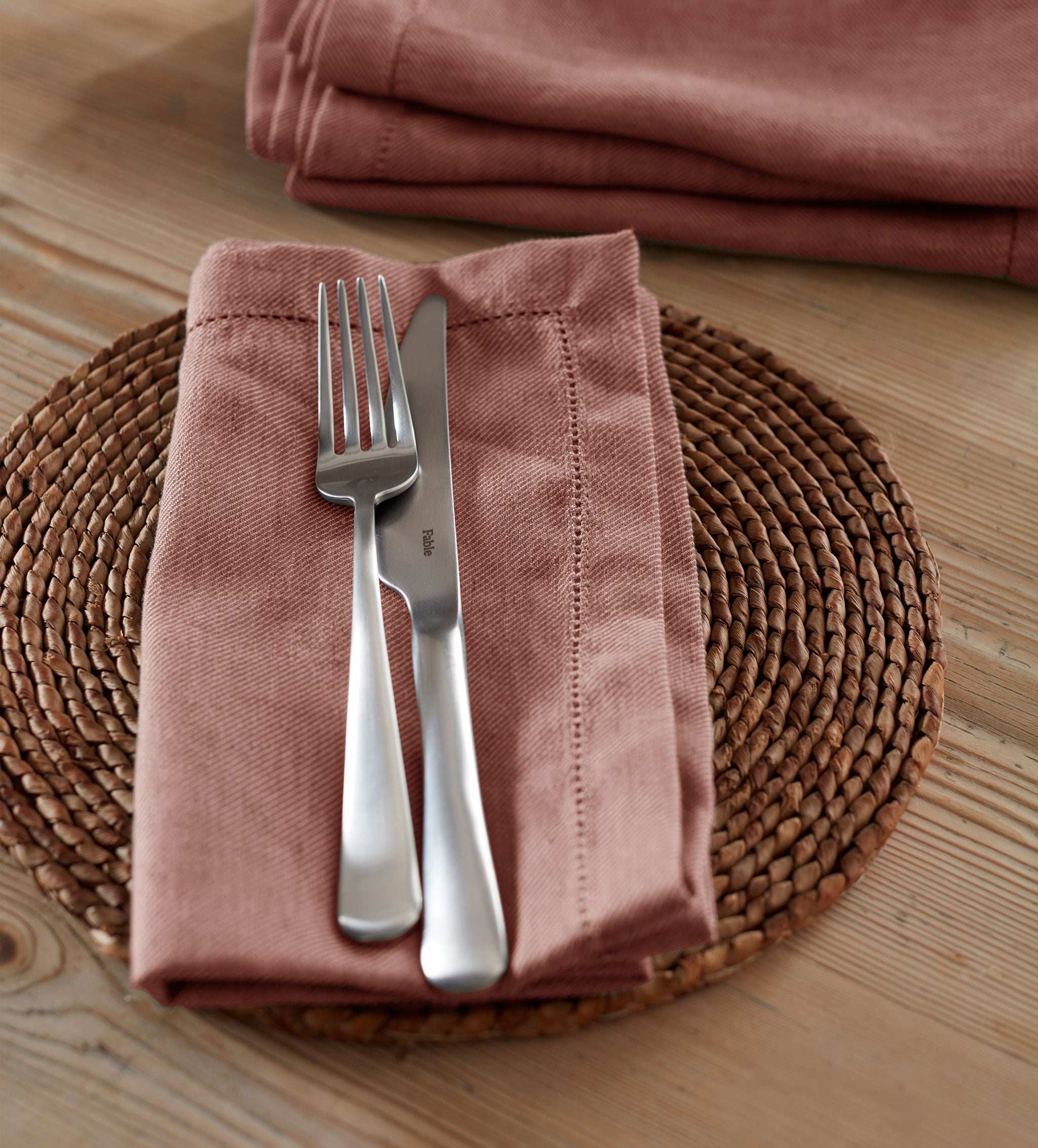 Spice Twill Cotton Linen Napkins - Set of 4
