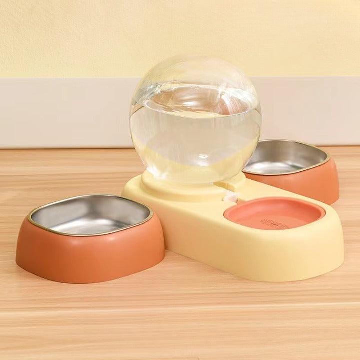 Pet Crystal Ball Dual Purpose Water and Cat Bowls Dog Bowls