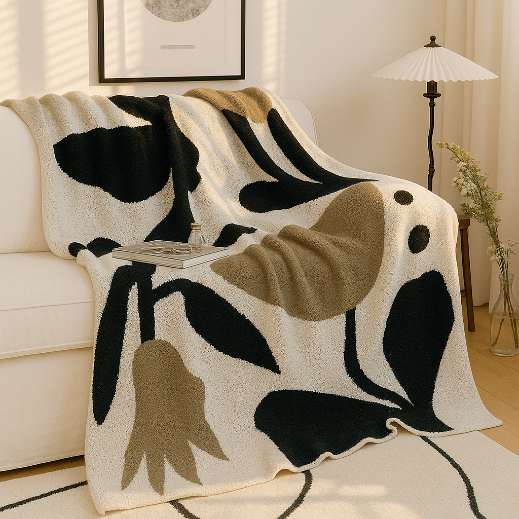 Onyx Cosy All-Season Travel Bed Blanket