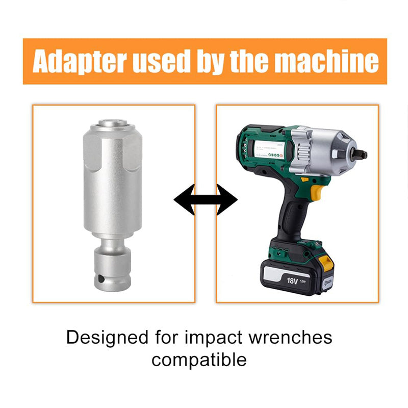 High-carbon Steel Electric Wrench to Hammer Adapter🪛