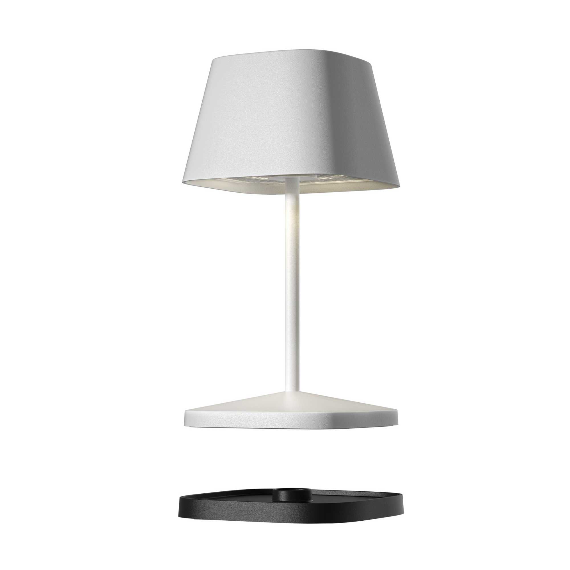 Sompex Neapel 2.0 Outdoor Rechargeable Table Lamp. white