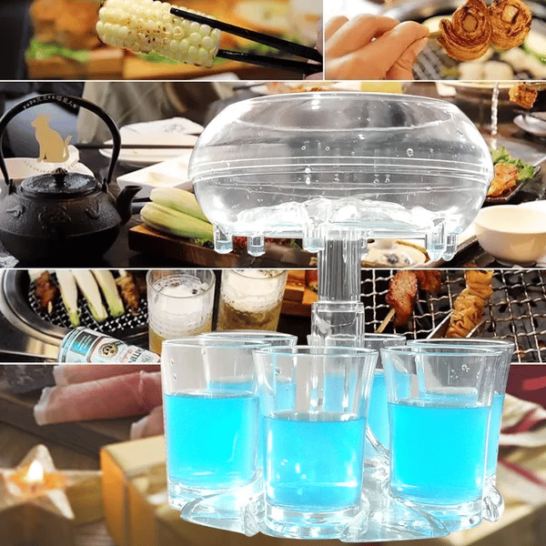 🔥Summer 75% OFF🥂6 Shot Drinks Dispenser