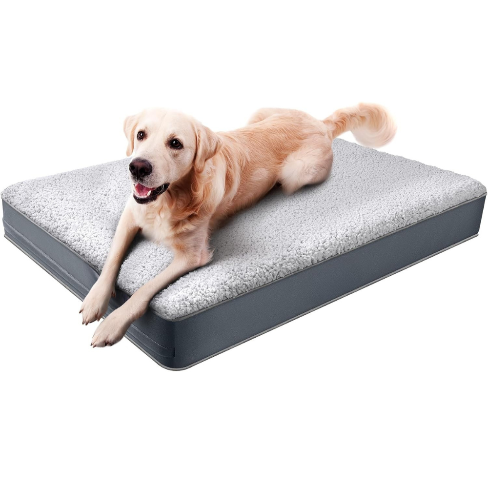 Waterproof Dog Bed With Washable Cover