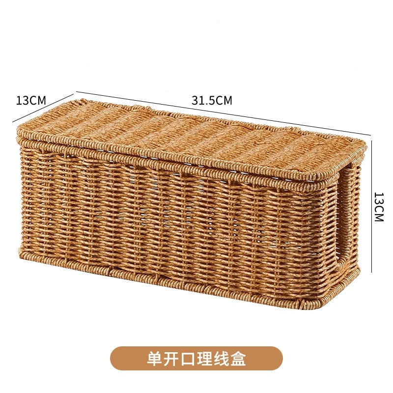 Minimalist Classic Style Solid Color Plastic Storage Box
