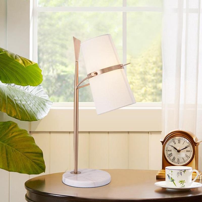 Hudson | Modern Table Lamp with Marble Base