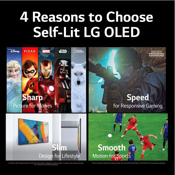 LG 48 Class 4K UHD Smart TV w/AI ThinQ® OLED C1 Series