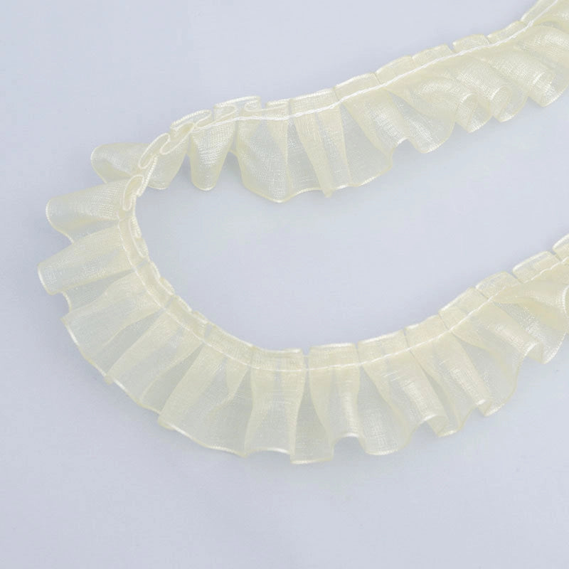 Sweet Solid Color Organza Tape Pet Accessories 1 Piece