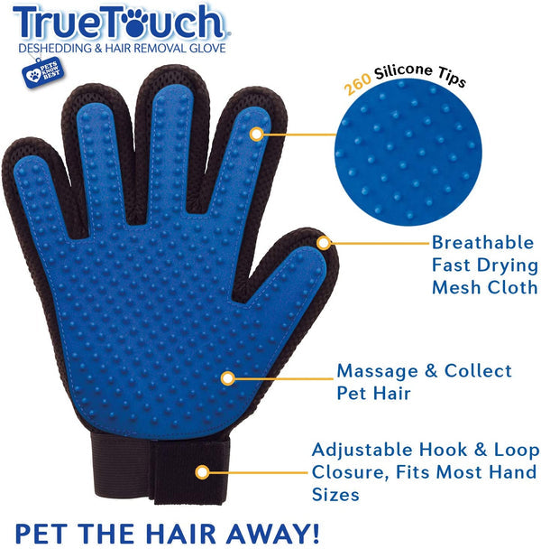 TrueTouch deshedding glooves