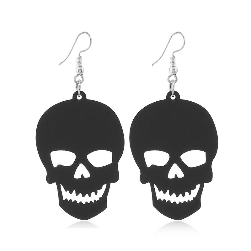 6 Pieces Gothic Cat Spider Alloy Women'S Drop Earrings 1 Pair