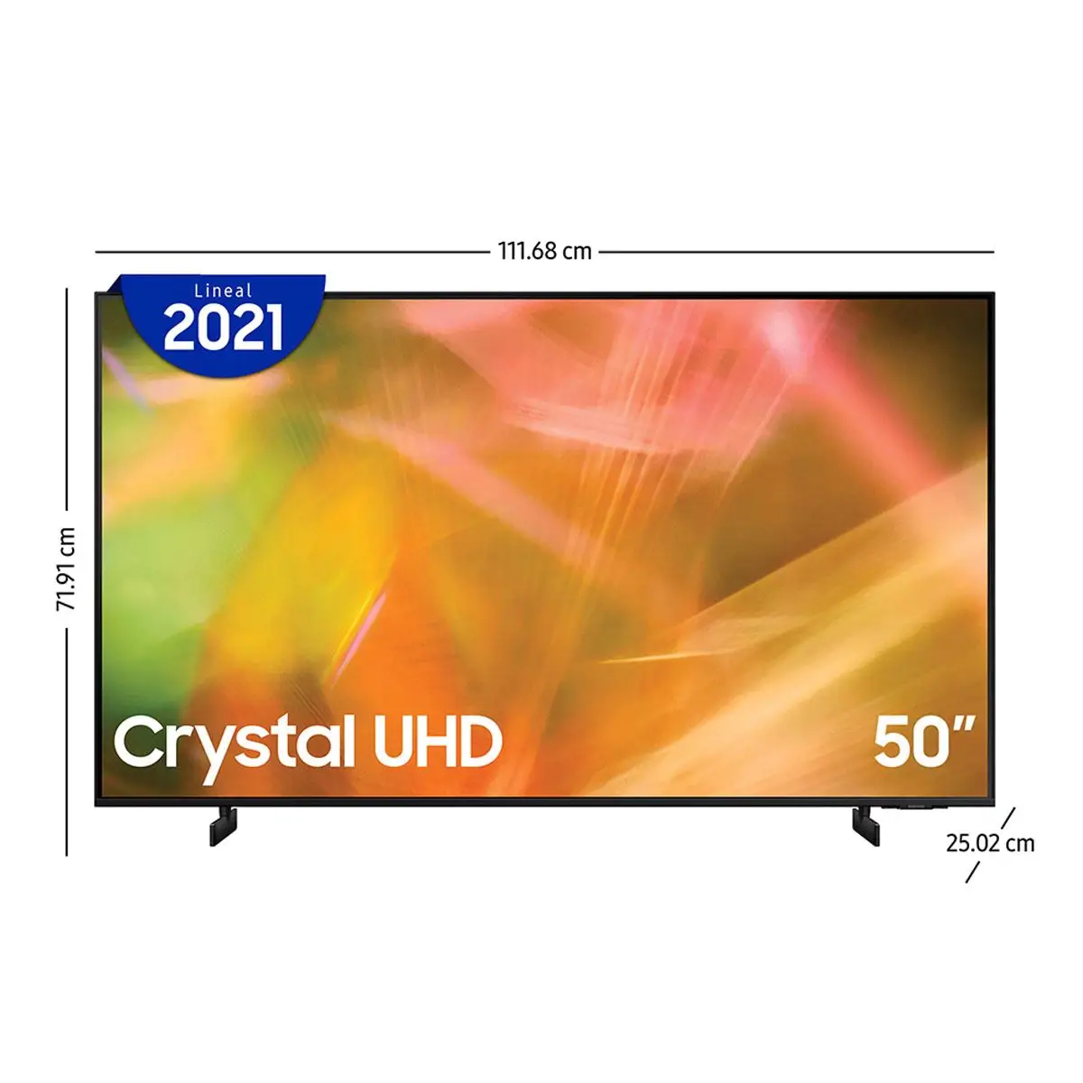 55 pulgadas Class UHD AU8000 Series - 4K UHD HDR Smart TV con Alexa integrado (UN65AU8000FXZA. modelo 2021). negro