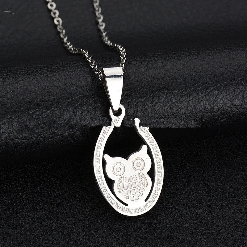 Geometric 304 Stainless Steel 18K Gold Plated Plating Stainless Steel Necklaces