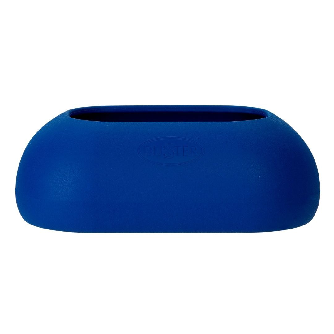 IncrediBowl Wet and Dry Food Bowl for Long Eared Dogs - Blue