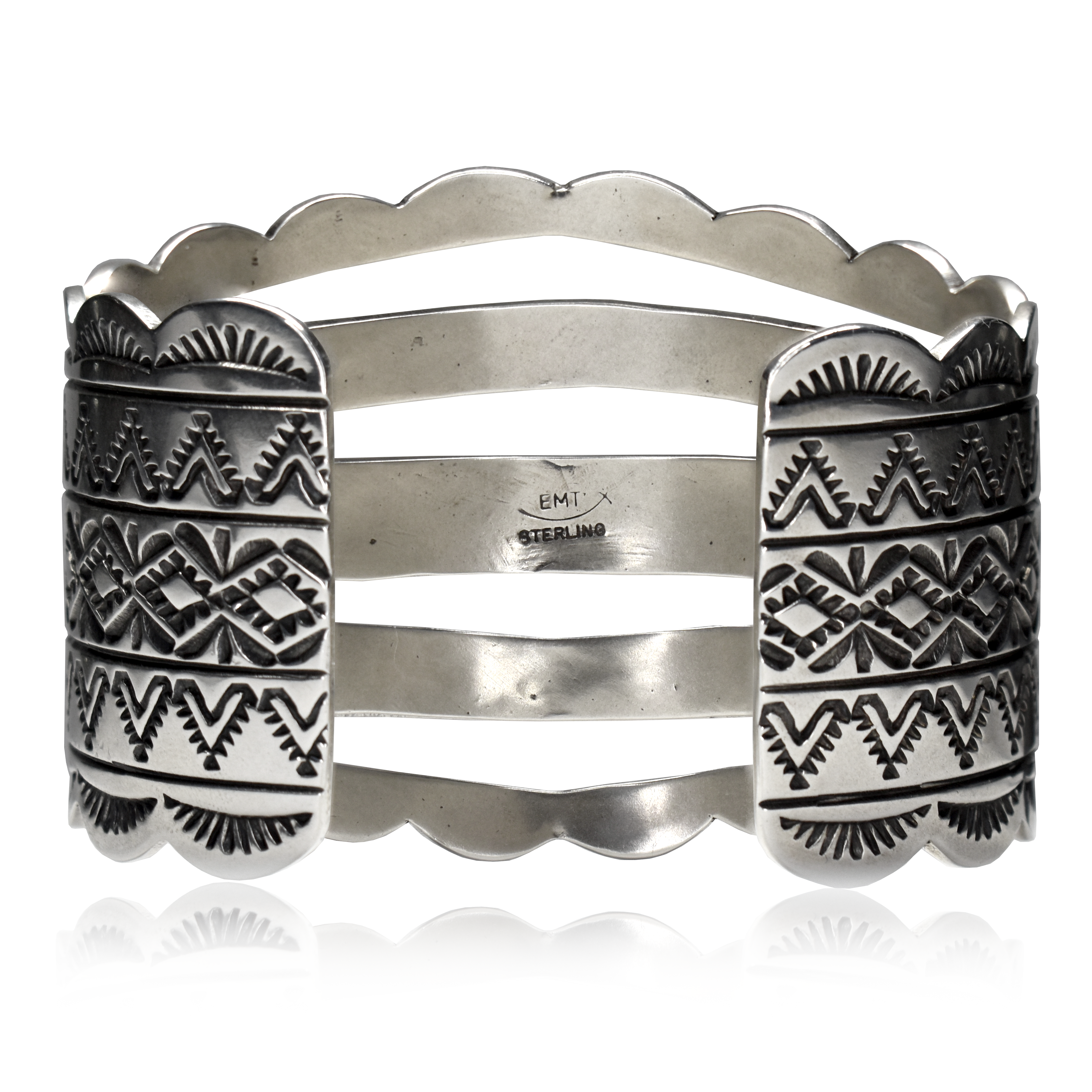 Sterling Silver Cuff by Everett and Mary Teller
