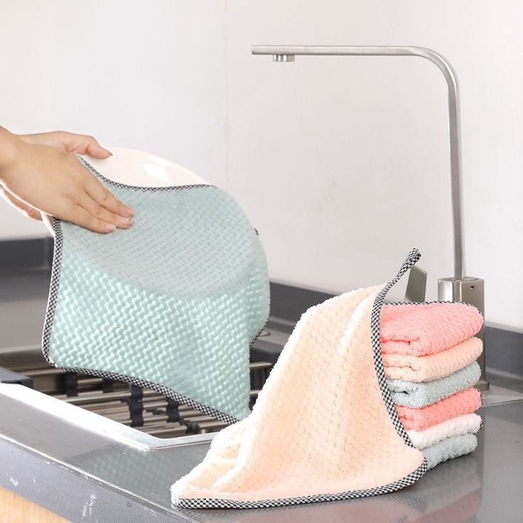 PACK OF 4 MICROFIBER KITCHEN DISH CLOTH