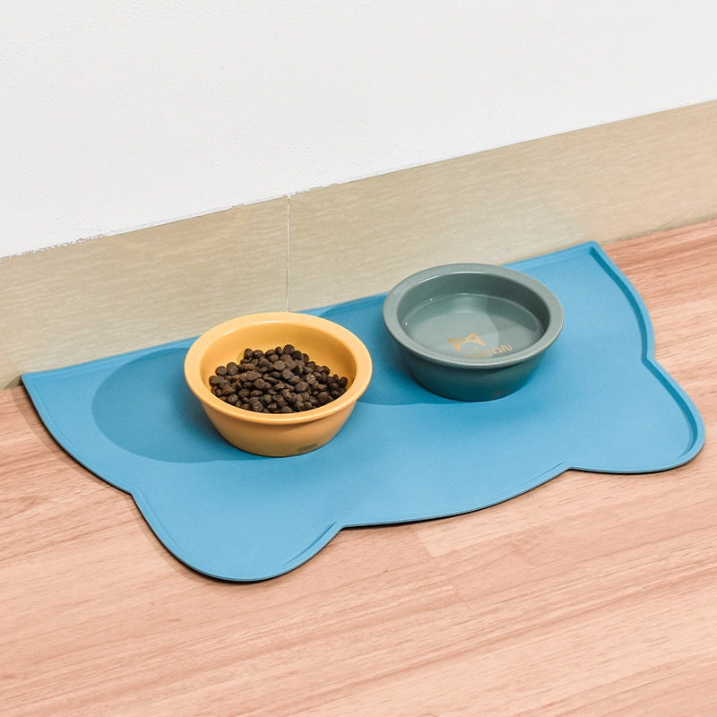 Bestseller Non-slip Waterproof Easy-to-clean Pet Silicone Dining Mat For Cats Dogs Daily Use Products