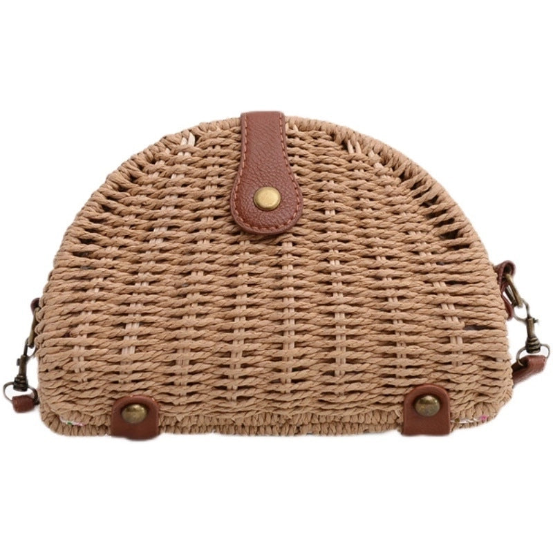 Small Straw Straw Bag