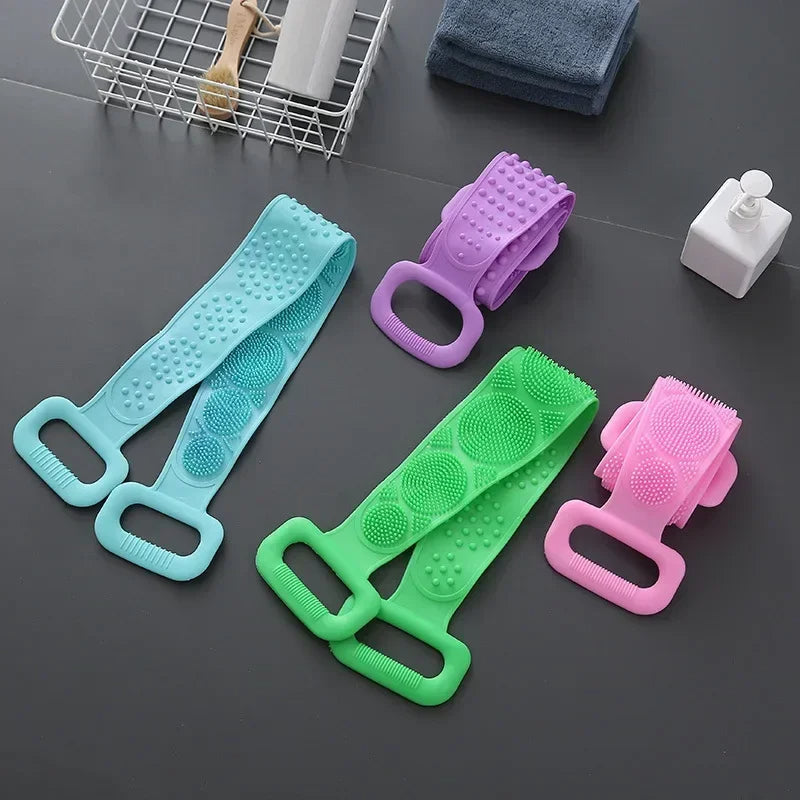 Silicone Body Scrubber Bath Brush.