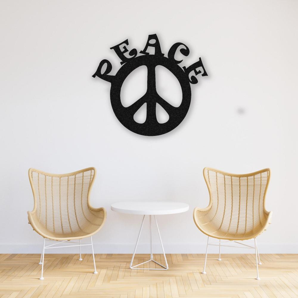 Peace Maker Metal Wall Art
