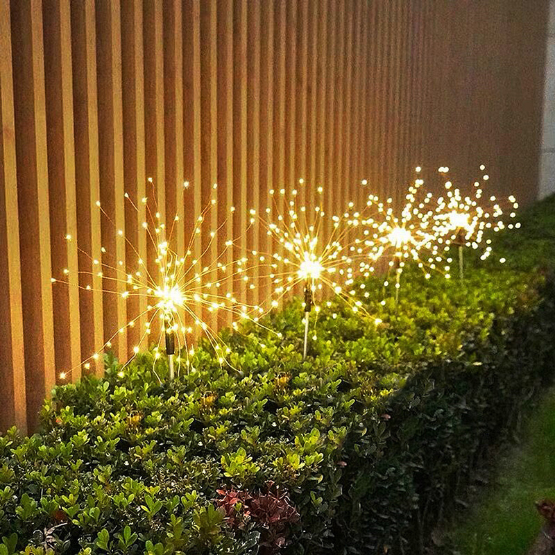 Christmas Outdoor LED Lawn Fireworks Lights(2PCS)