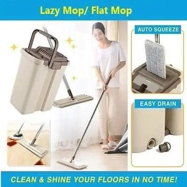 Floor Cleaning Flat Mop with water tank