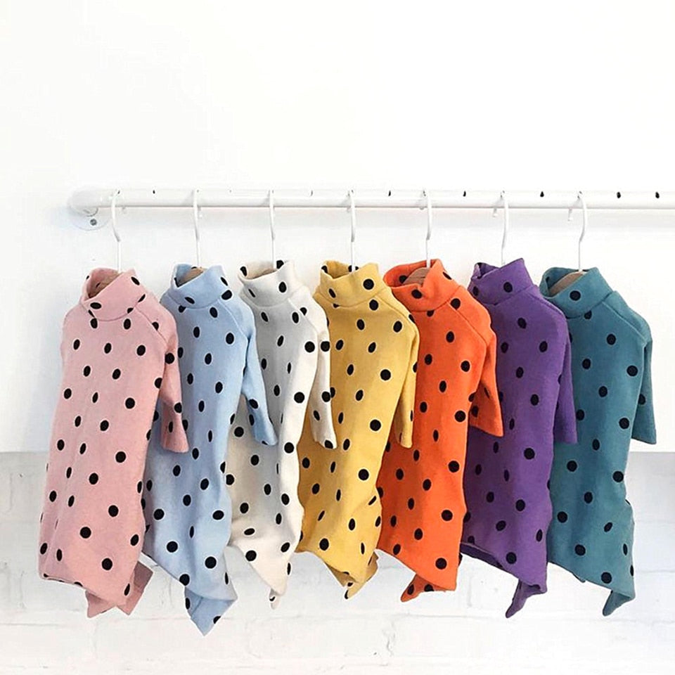 Polka Dot Dog Cat Four-legged Clothes