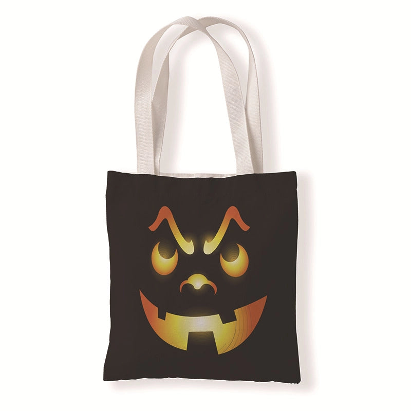 Unisex Minimalist Pumpkin Shopping Bags