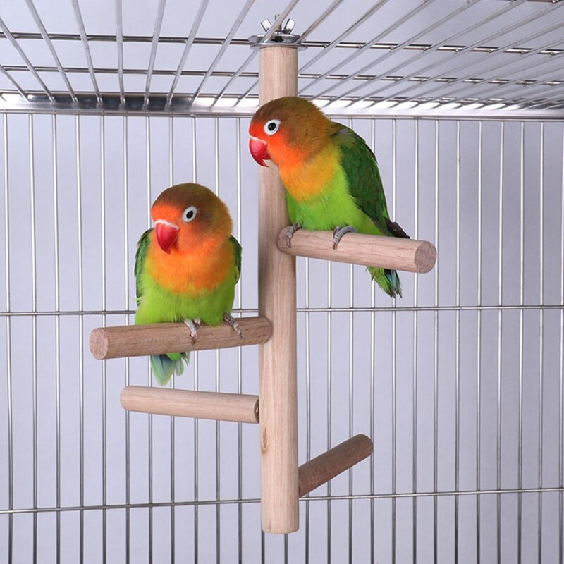 Bird Wooden Perch Toy