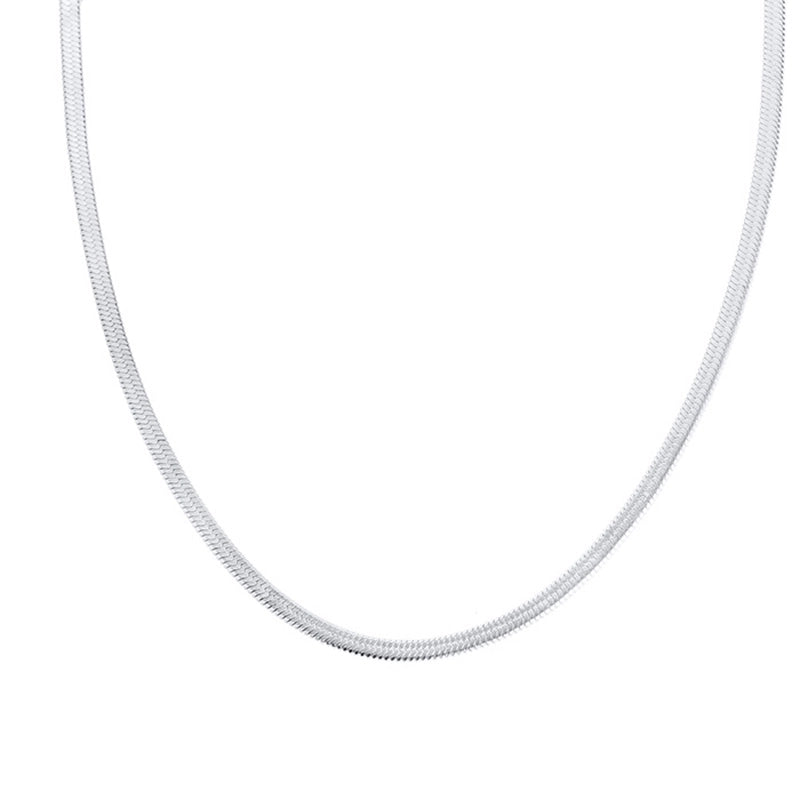 2 Pieces Minimalist Geometric Stainless Steel Gold Plated Necklace