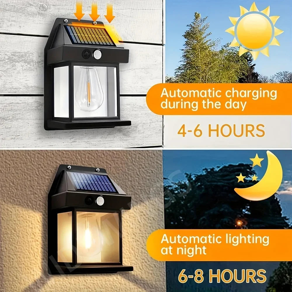 Outdoor Solar Wall Lamp