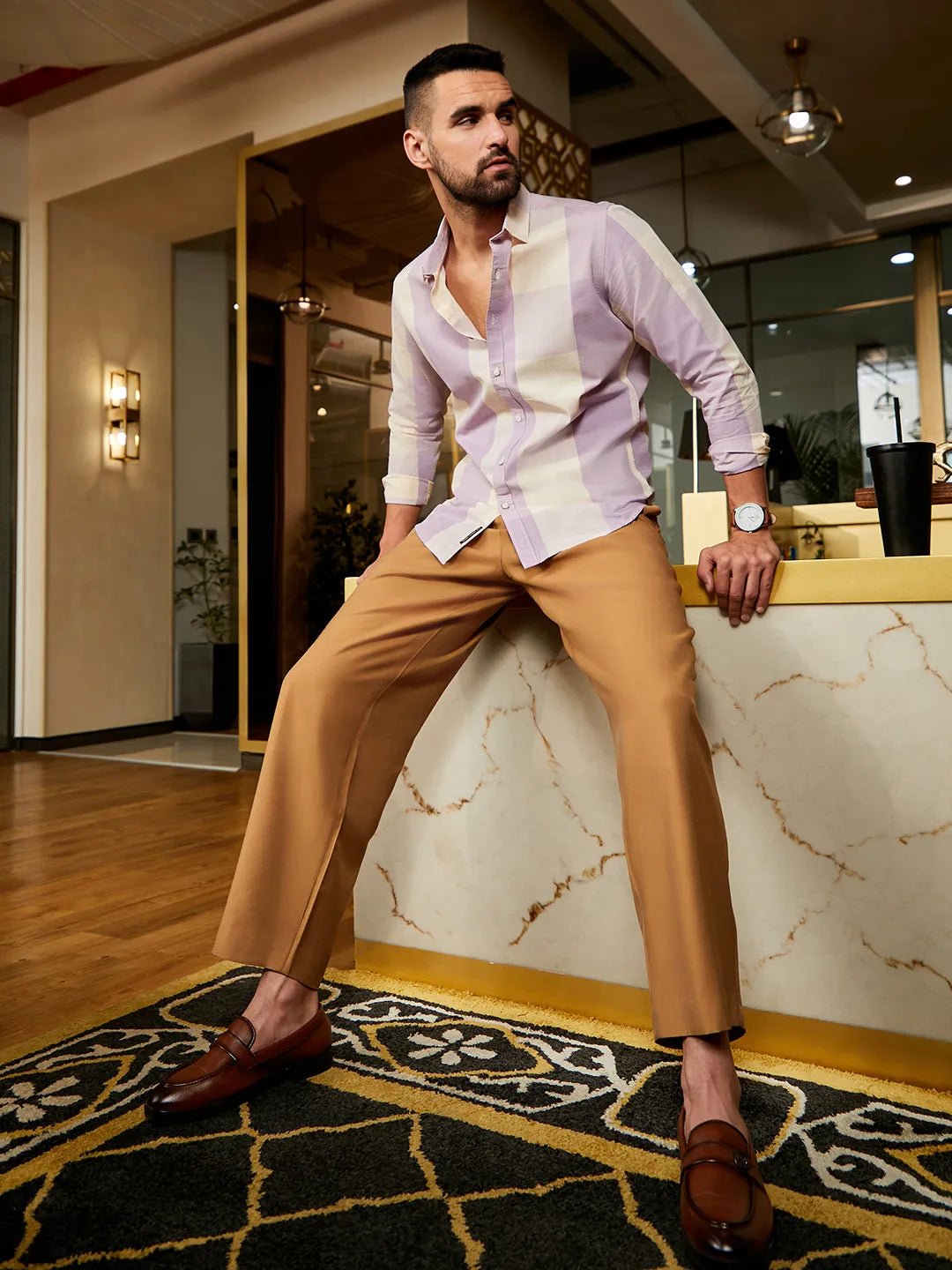 Cotton Check Shirt