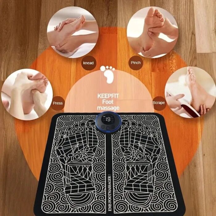 EMS FOOT MASSAGERS – MAT PORTABLE FOLDING FOOT MASSAGE PAD