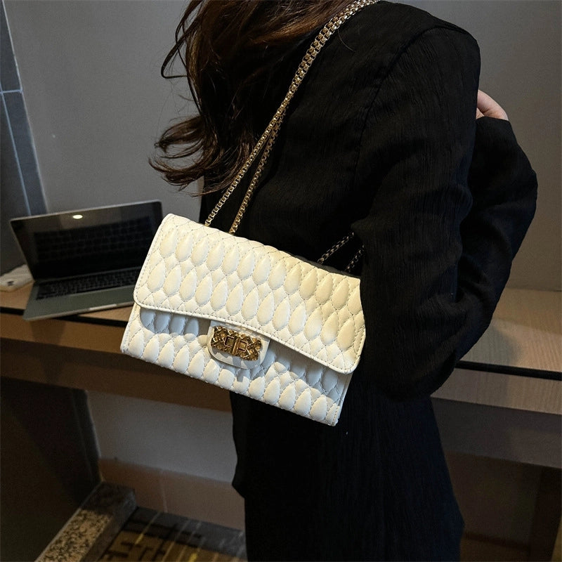 Women's All Seasons Pu Leather Streetwear Square Bag