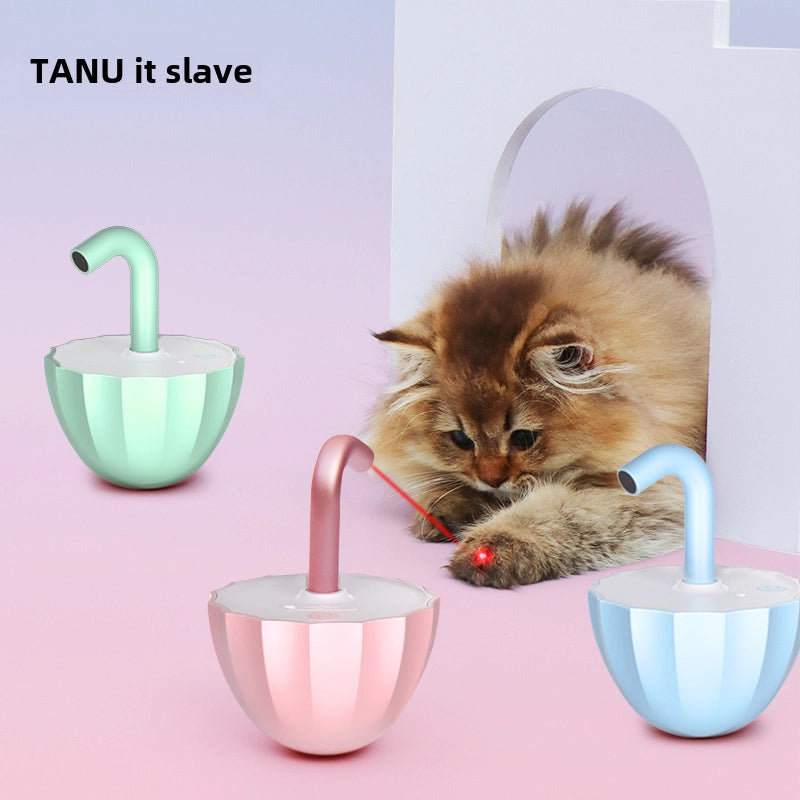 TANU It Slave Cat Toy Self-Hi Relieving Stuffy Laser Cat Toy Automatic Funny Cat Electric Cat Supplies Funny Cat Stick