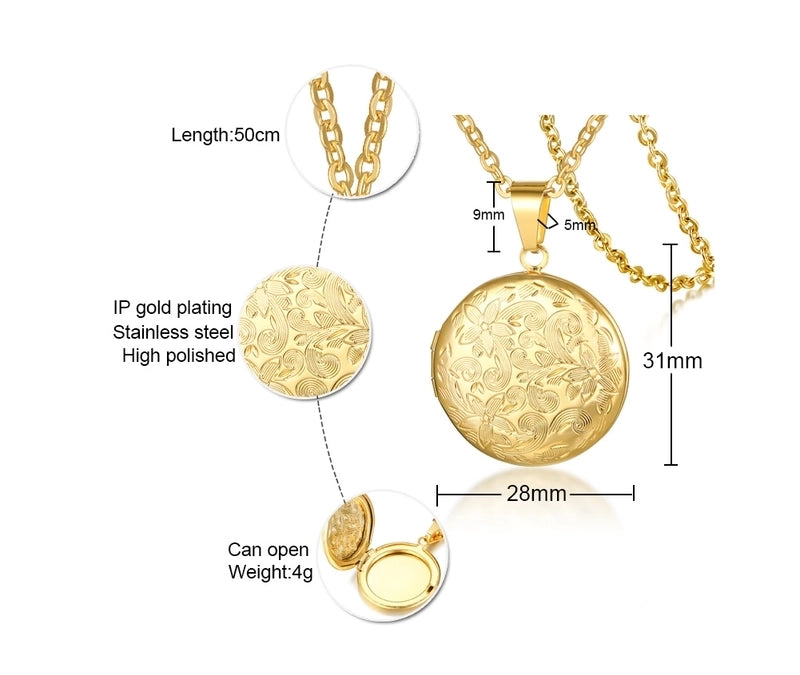 Basic Vintage Style Romantic Heart Shape 201 Stainless Steel 18K Gold Plated