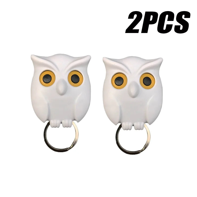 Magnetic Owl Keychain