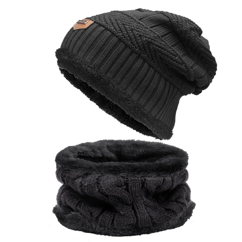 Unisex Basic Minimalist Twist Eaveless Wool Cap