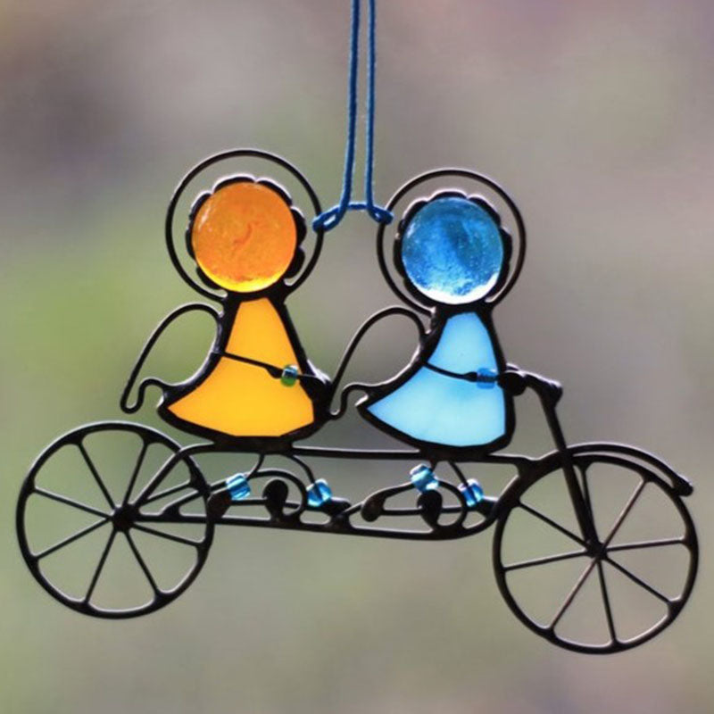 Suncatcher Stained Glass Art Window Hangings