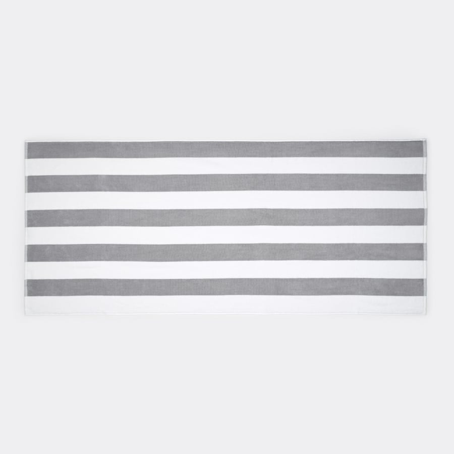 Stripe Pure Cotton Large Pool Towel