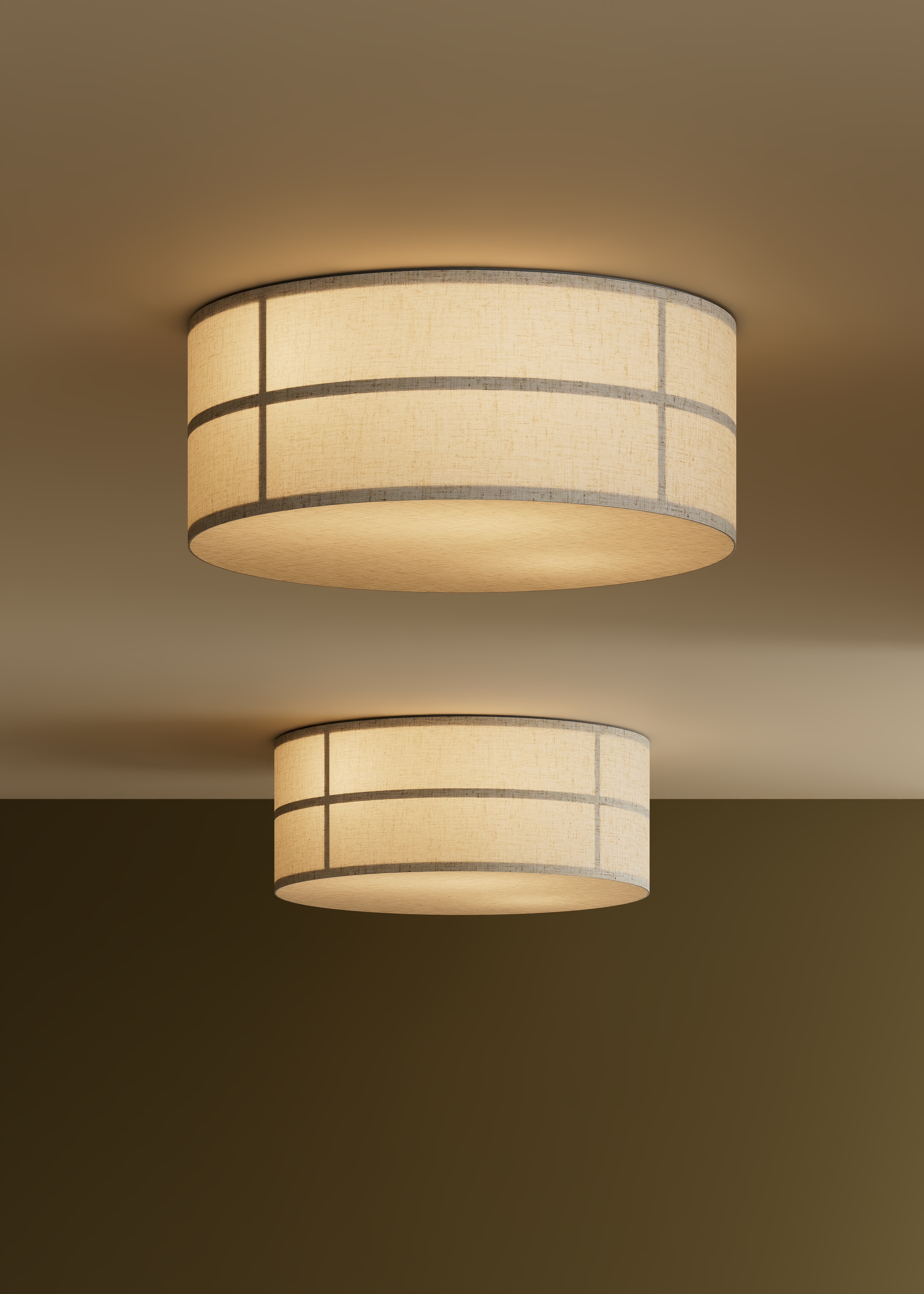 Hashira Ceiling Lamp. Raw