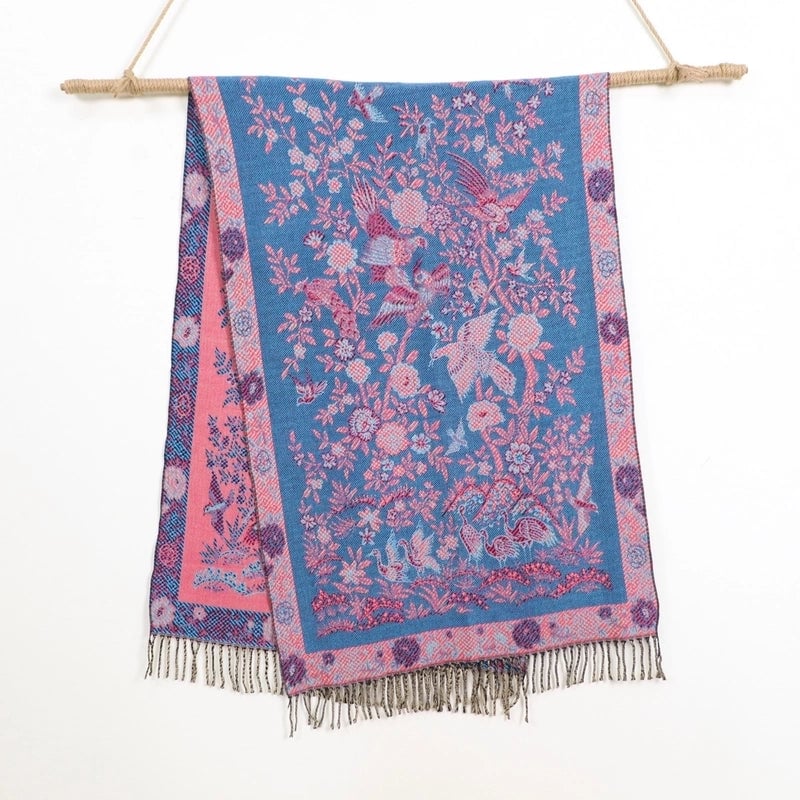 New Arrival Of Autumn And Winter Scarf Plus-Sized Thick Warm Winter Shawl Office Airport Cover Blanket Ethnic Style Shawl